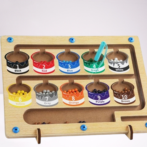 Magnetic Color Maze Board Sensory Smiles