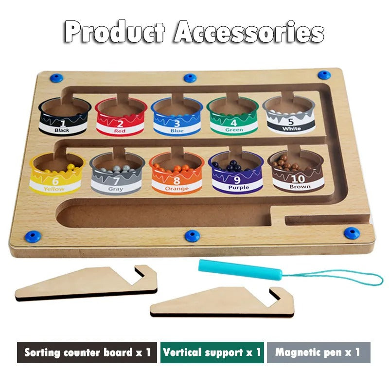 Magnetic Color Maze Board Sensory Smiles