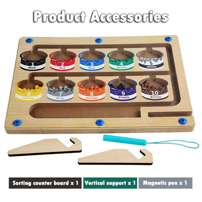 Magnetic Color Maze Board Sensory Smiles