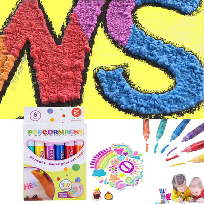 Popcorn Coloring Pens Sensory Smiles