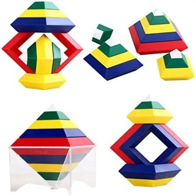 Pyramid Stacking Blocks Sensory Smiles