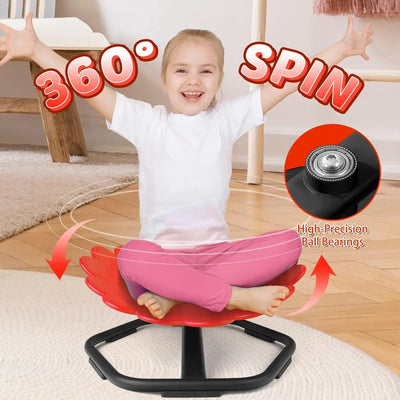 Flower Shaped Sensory Spinning Chair Sensory Smiles