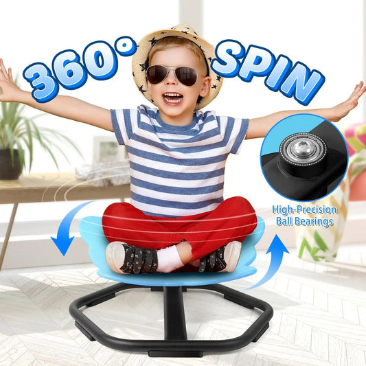 Elephant Sensory Spinning Chair for Kids – 360° Swivel & Balance Toy Sensory Smiles