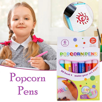Popcorn Coloring Pens Sensory Smiles