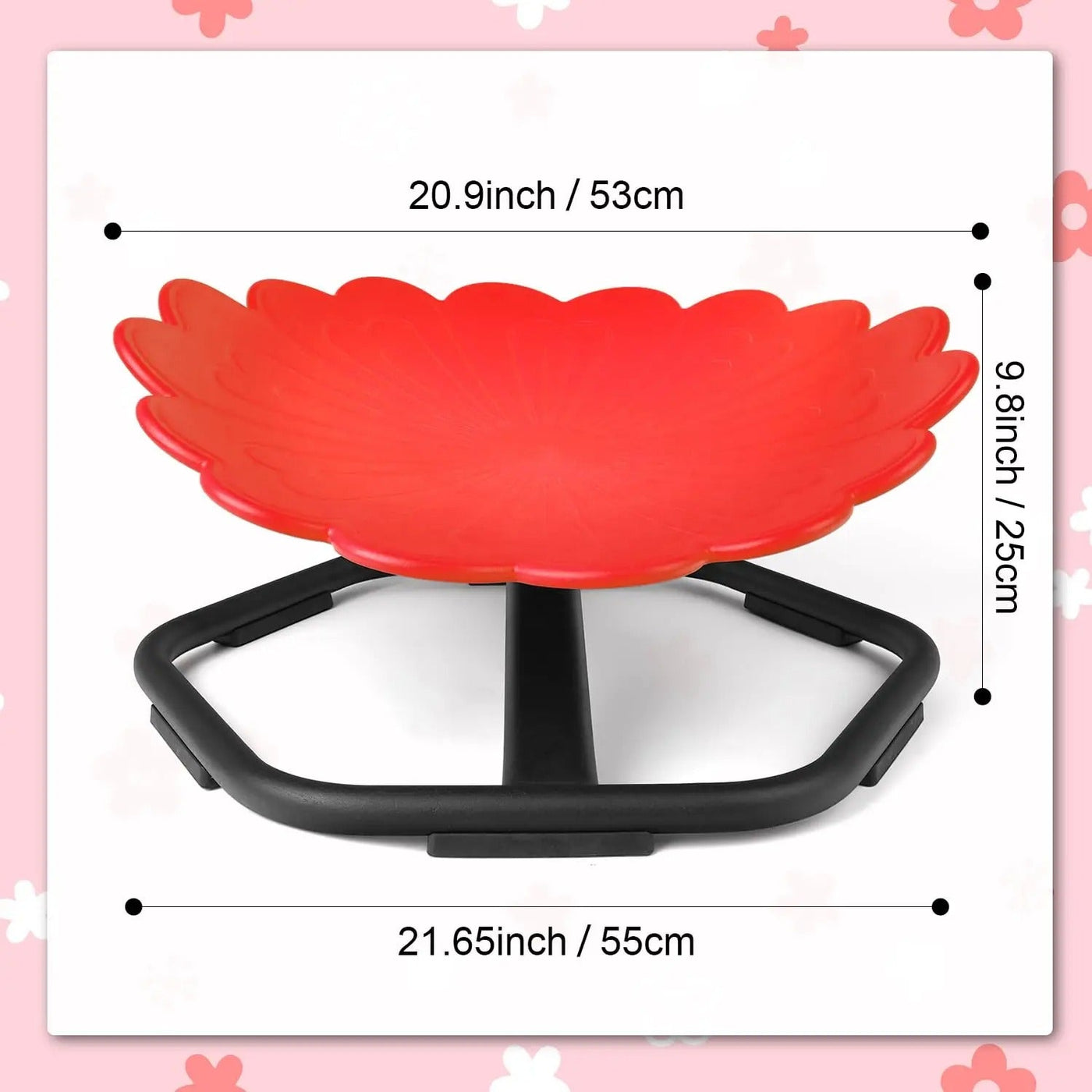 Flower Shaped Sensory Spinning Chair Sensory Smiles