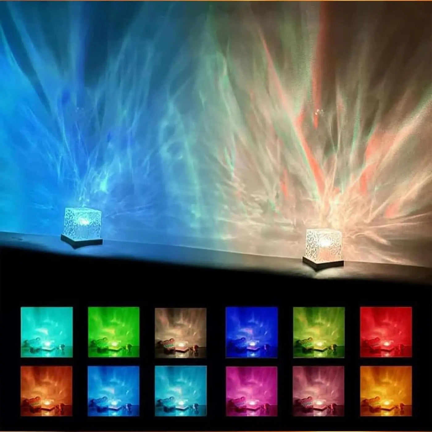 Crystal Aurora Sky Projector Sensory Smiles