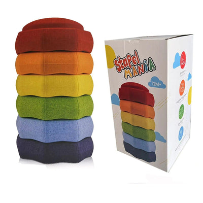 Colorful Balance Stepping Stones Sensory Smiles