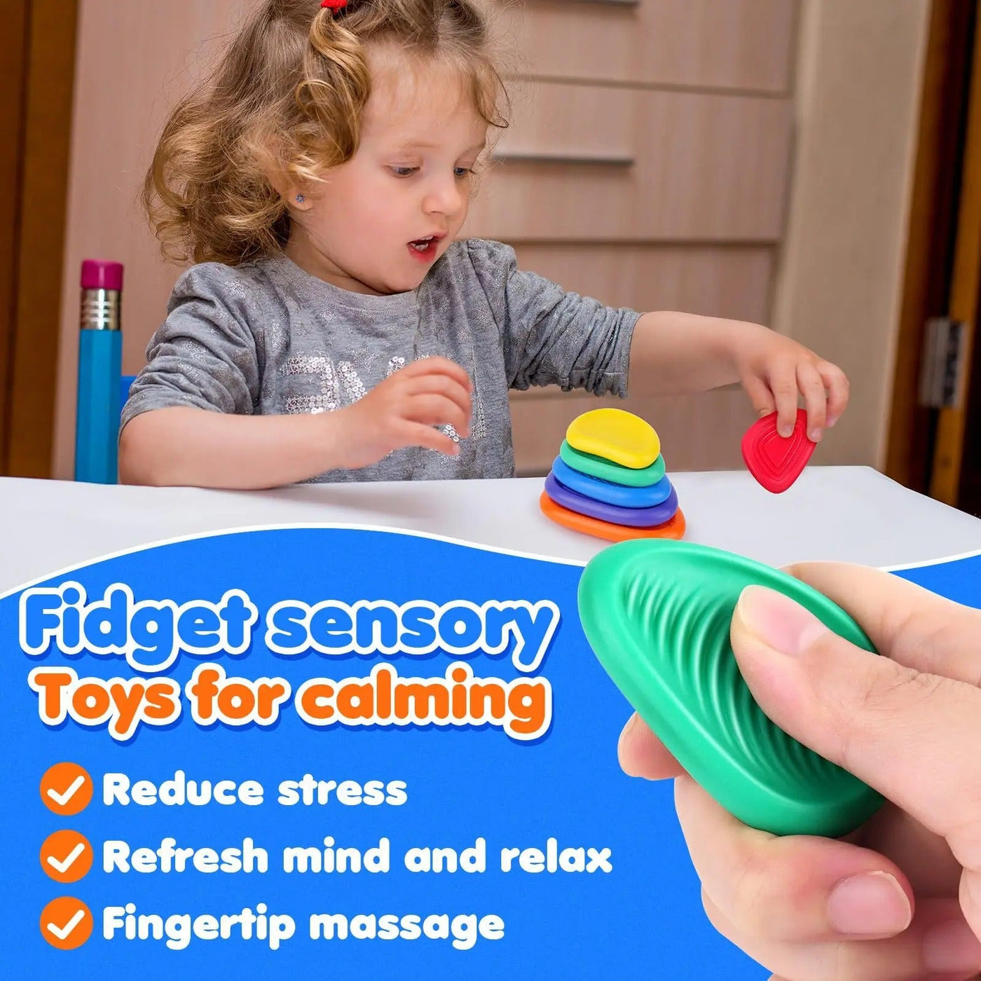 Sensory Fidget Stones Sensory Smiles