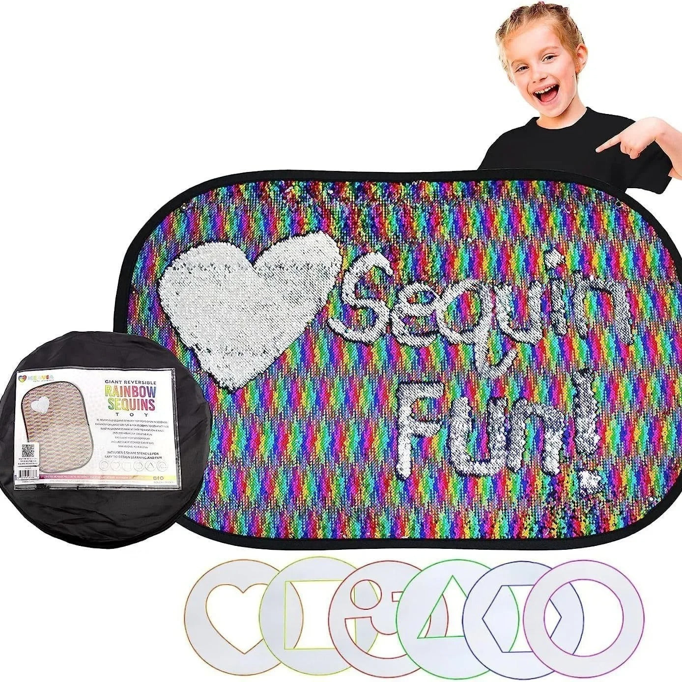 Interactive Sequins Wall Sensory Smiles