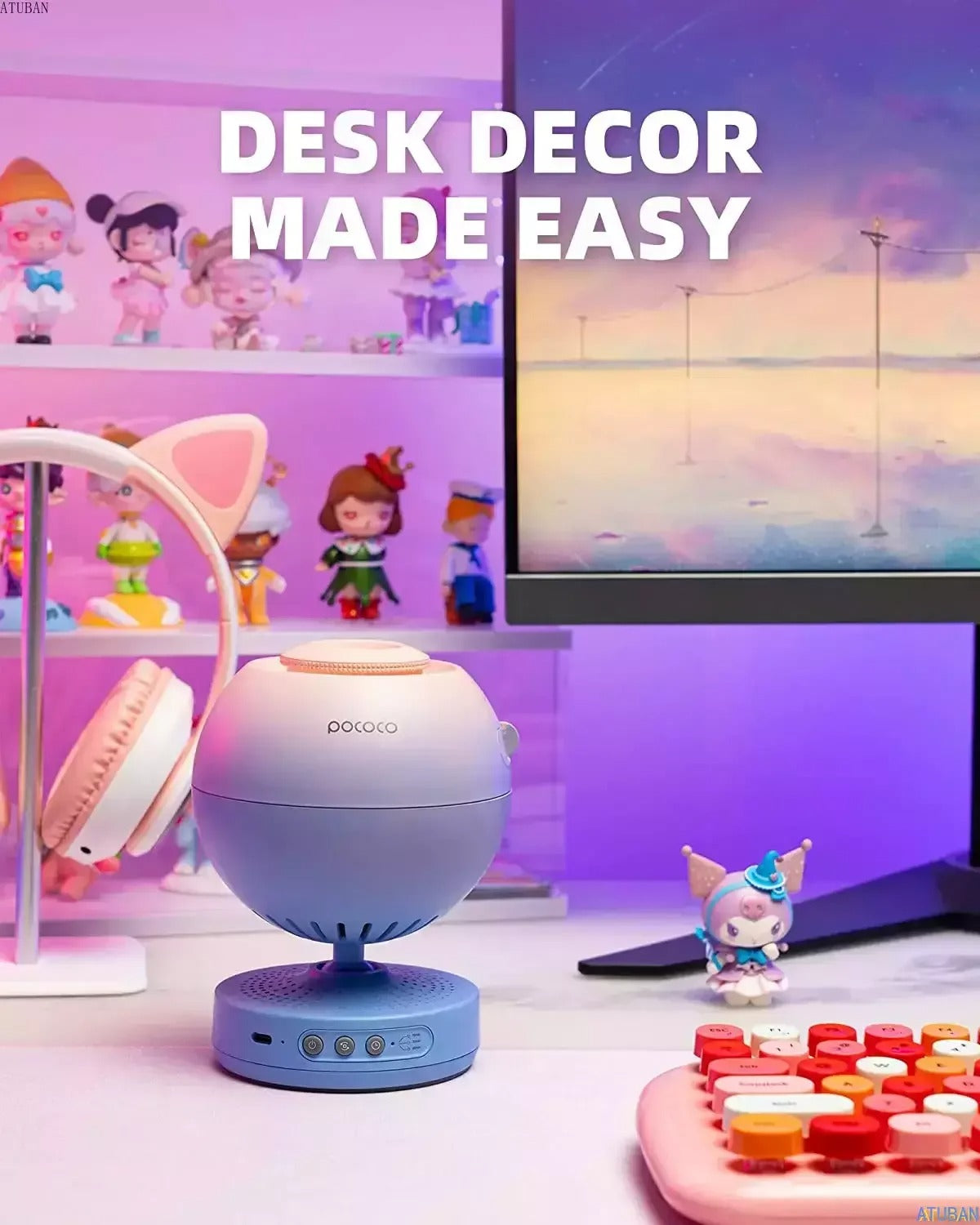 POCOCO Galaxy Projector Sensory Smiles