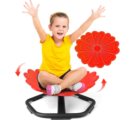 Flower Shaped Sensory Spinning Chair Sensory Smiles
