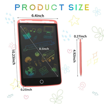 Kid's LCD Writing Tablet 8.5 Inch Sensory Smiles