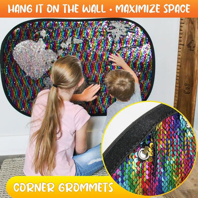 Interactive Sequins Wall Sensory Smiles