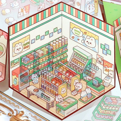 3D Cartoon DIY Landscaping Stickers Sensory Smiles