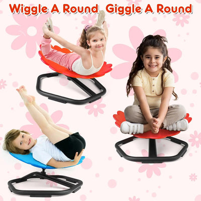 Flower Shaped Sensory Spinning Chair Sensory Smiles