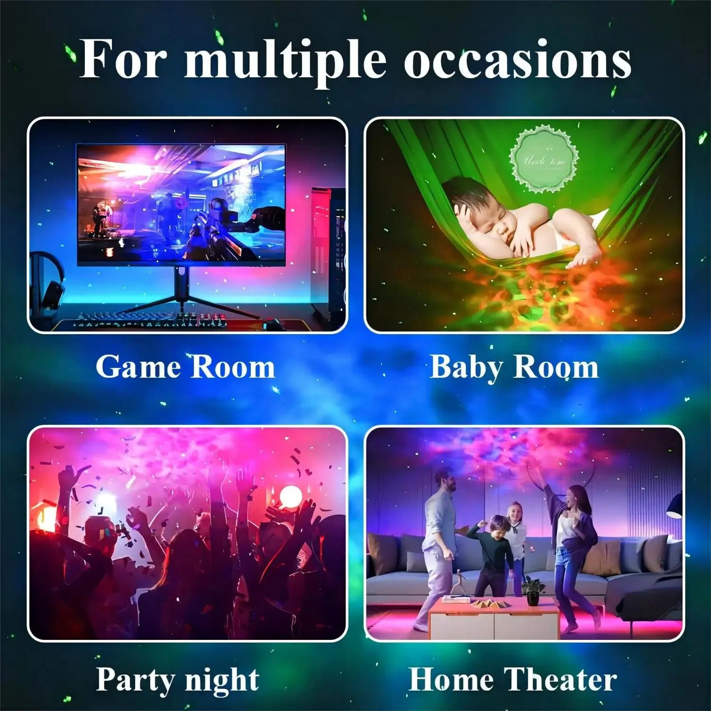 Astronaut Galaxy Star Projector Sensory Smiles