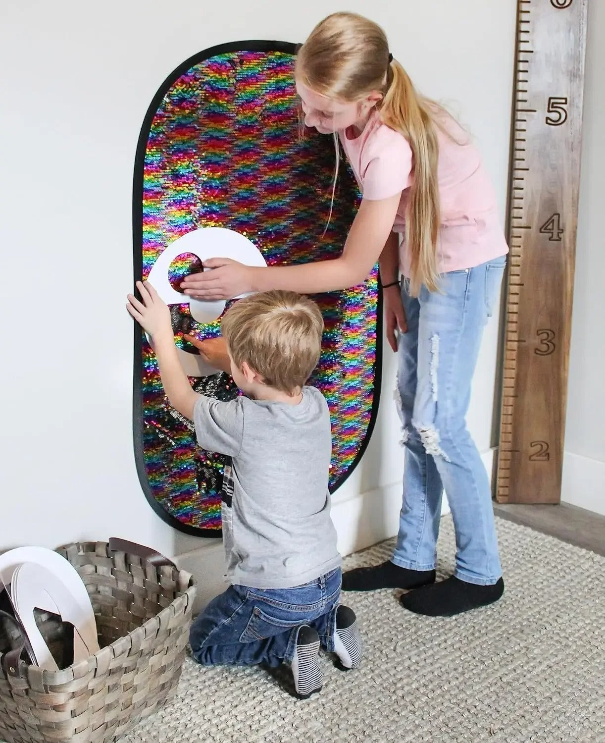 Interactive Sequins Wall Sensory Smiles