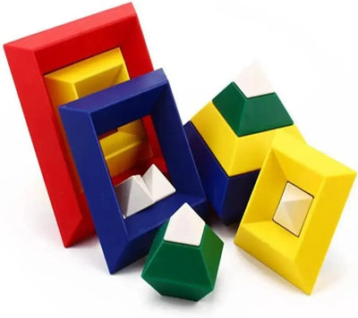 Pyramid Stacking Blocks Sensory Smiles