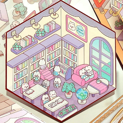 3D Cartoon DIY Landscaping Stickers Sensory Smiles