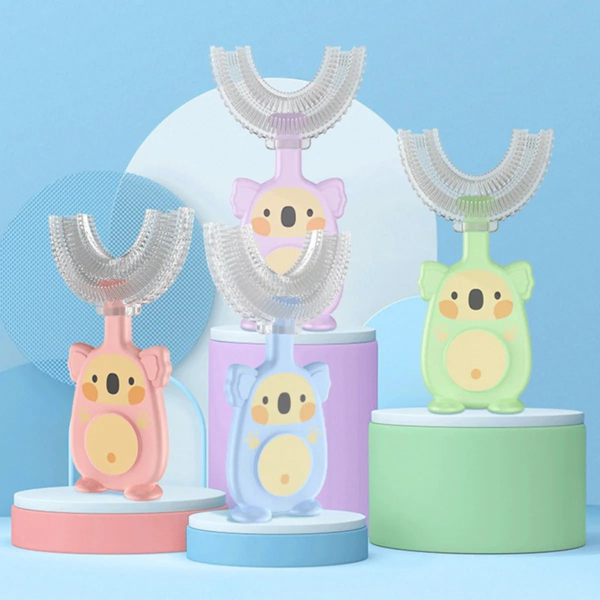 U-Shaped Silicone Toothbrush Sensory Smiles