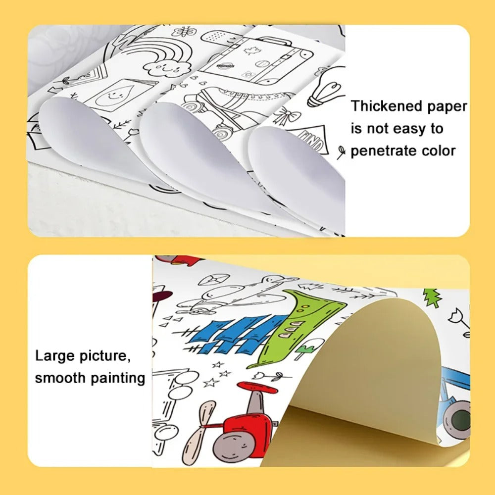 Children’s Drawing Roll – Creative Art Paper Roll for Kids Sensory Smiles