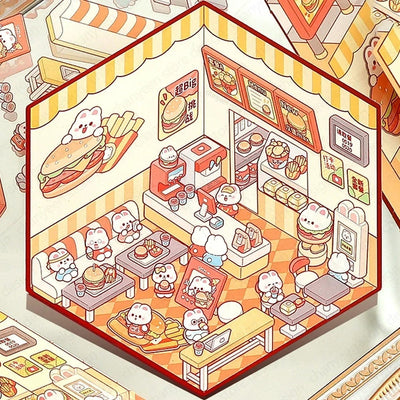 3D Cartoon DIY Landscaping Stickers Sensory Smiles