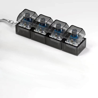 Fidget Keyboard Clicker – Portable Stress Relief Keychain Toy for Kids & Adults