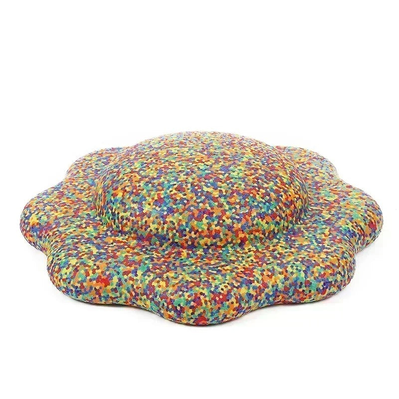 Rainbow Confetti Wobble Board Sensory Smiles