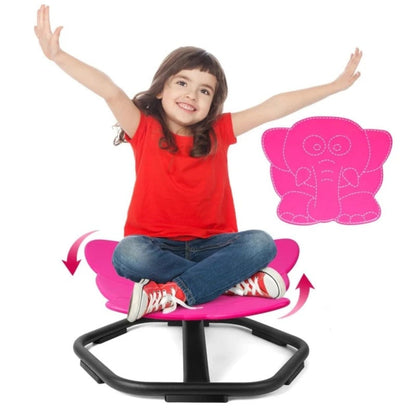 Elephant Sensory Spinning Chair for Kids – 360° Swivel & Balance Toy Sensory Smiles