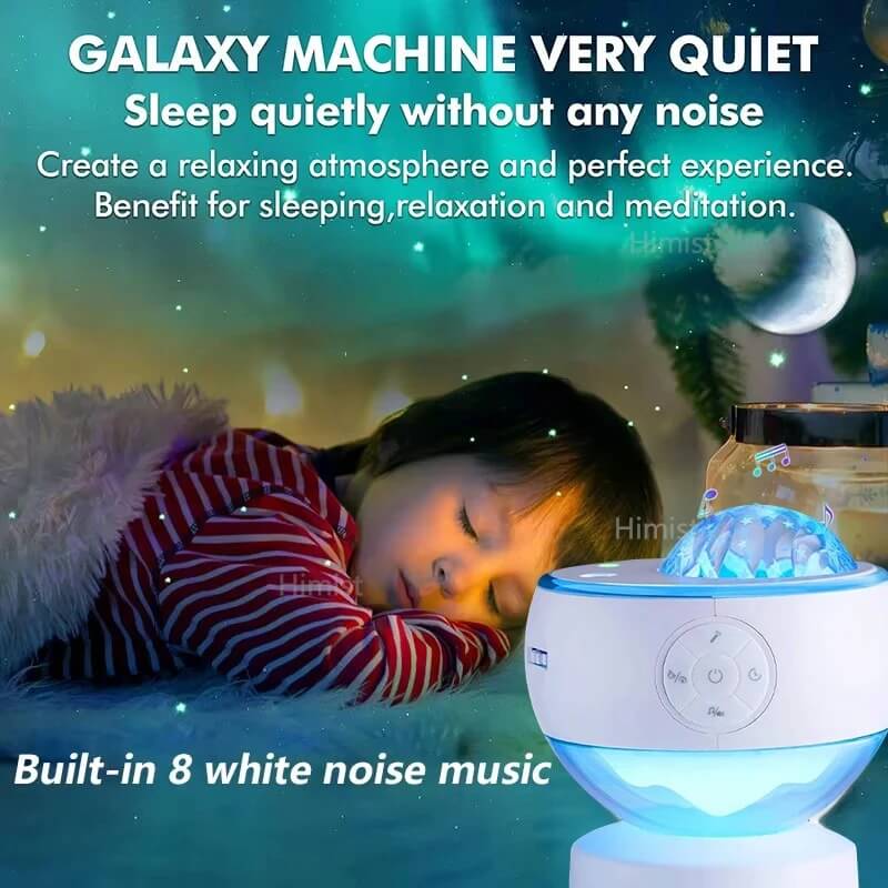 Northern Lights Starry Sky Galaxy Projector Night Light